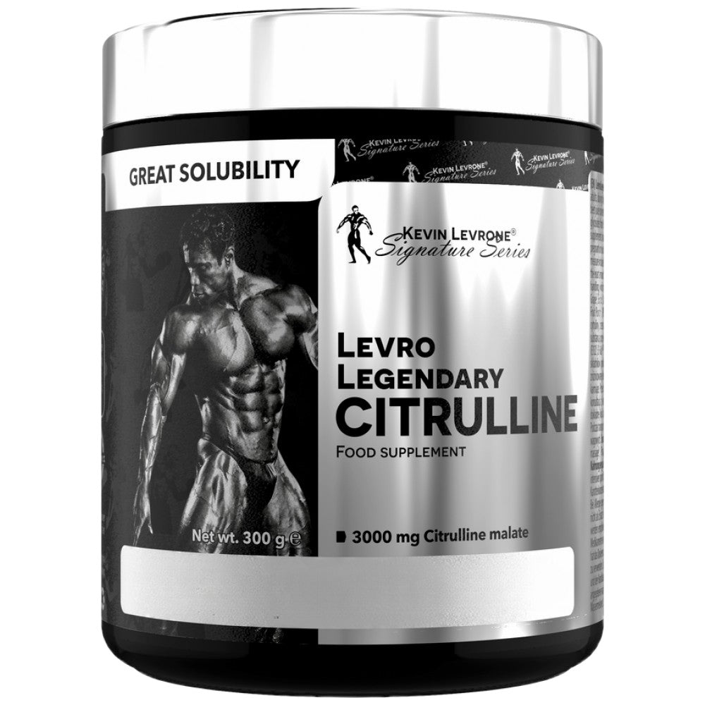 LevroLegendary CITRULLINA | Polvere di citrullina malato - 300 grammi