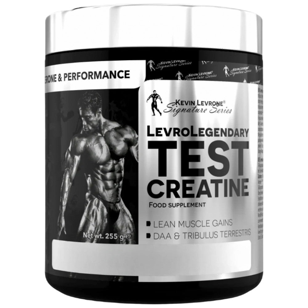 LevroLegendary Test Creatina | con DAA & Tribulus - 255 grammi