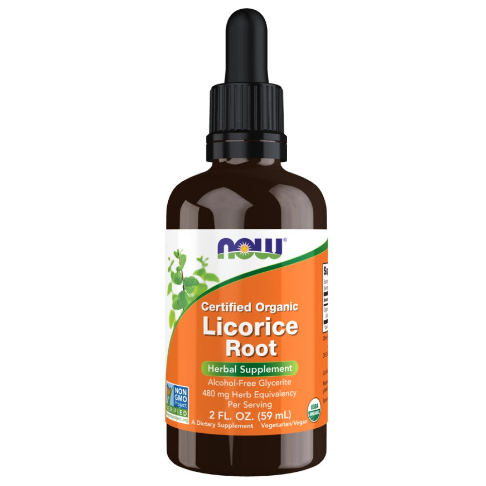 Gocce di glicerite di radice di liquirizia | Certificato Biologico - 59 ml