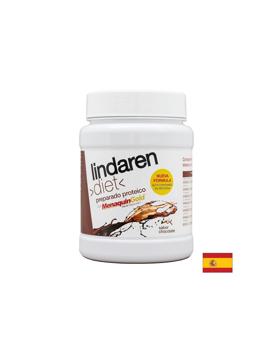 Per diete dimagranti estenuanti - Lindaren - formula dietetica con proteine, vitamine e calcio - polvere, 225 g al gusto di cioccolato