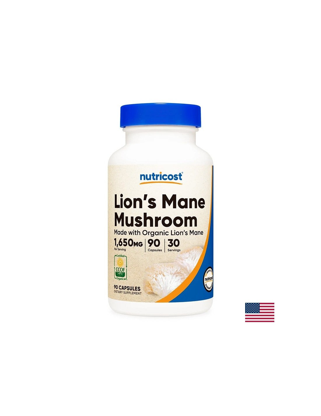 Funzione nervosa e cerebrale - Lion's Mane - Lion's Mane, 90 capsule