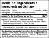 Estratto di criniera di leone 600 mg - 60 capsule