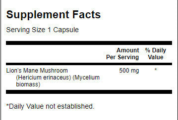 Fungo Criniera di Leone 500 mg - 60 capsule