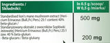 Polvere di criniera di leone 25:1 500 mg - 30 grammi