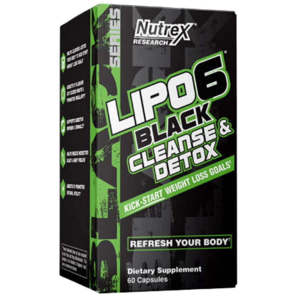 Lipo 6 Nero | Detergente & Disintossicante - 60 capsule