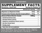 Lipo 6 Nero/Diuretico - 80 capsule
