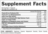 Lipo 6 Nero Thyrolean Ultra Concentrato | Formula metabolica della tiroide - 60 capsule