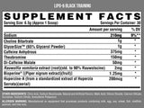 Lipo 6 Black Allenamento/Pre-allenamento - 264 grammi
