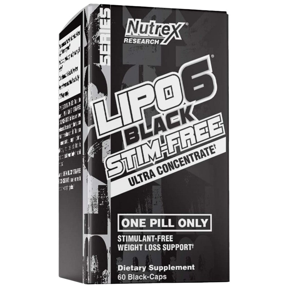 Lipo 6 Black Ultra Concentrato/Senza stimolazione - 60 capsule