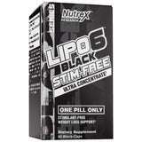 Lipo 6 Black Ultra Concentrato/Senza stimolazione - 60 capsule