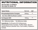 COQ10 liposomiale 100 mg 180 ml