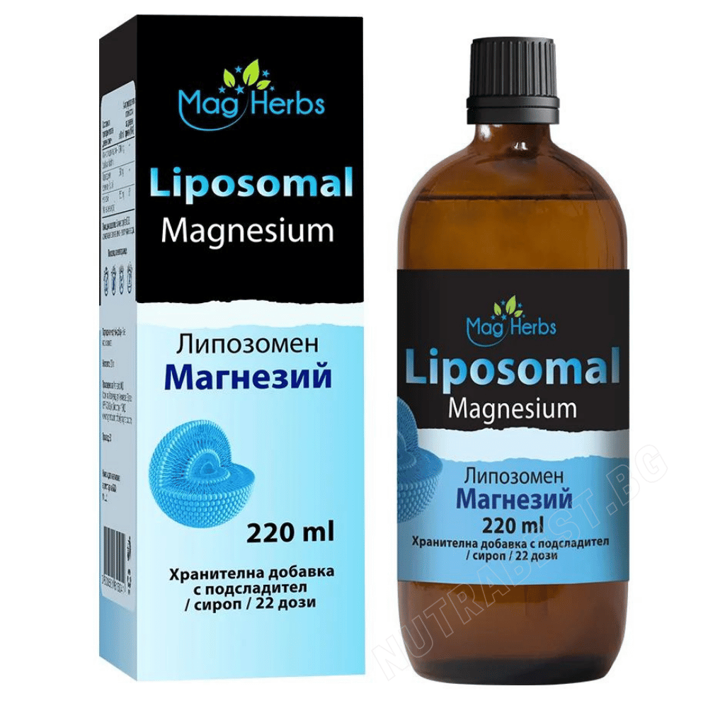 Magnesio liposomiale liquido/Magnesio liposomiale <tc>MagHerbs</tc> /220 ml, 22 dosi/