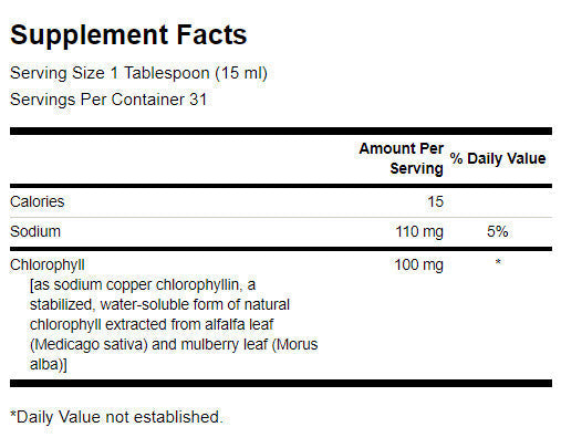 Clorofilla liquida - 473 ml