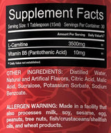 L-Carnitina liquida 3500 mg 450 ml