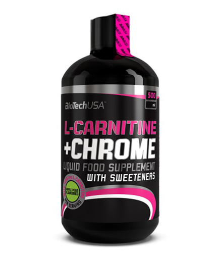 L-Carnitina liquida + Cromo 500 ml.