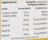 L-Carnitina liquida Shot 3000 - 20 x 25 ml