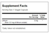 Litio Orotato 5 mg 60 capsule