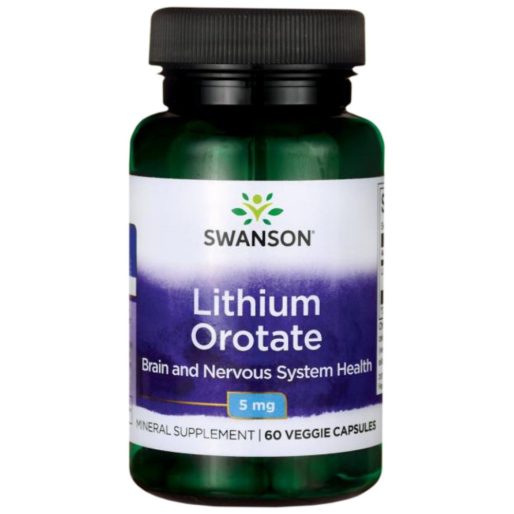 Orotato di litio 5 mg 60 Capsule