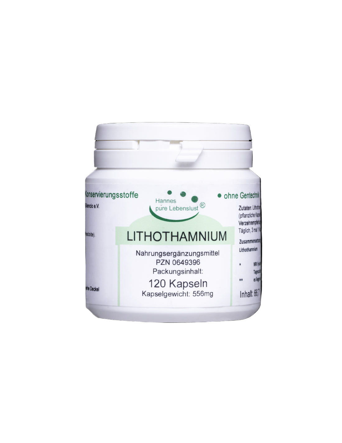 Lithothamnium - Lithothamnium (alghe rosse), 120 capsule