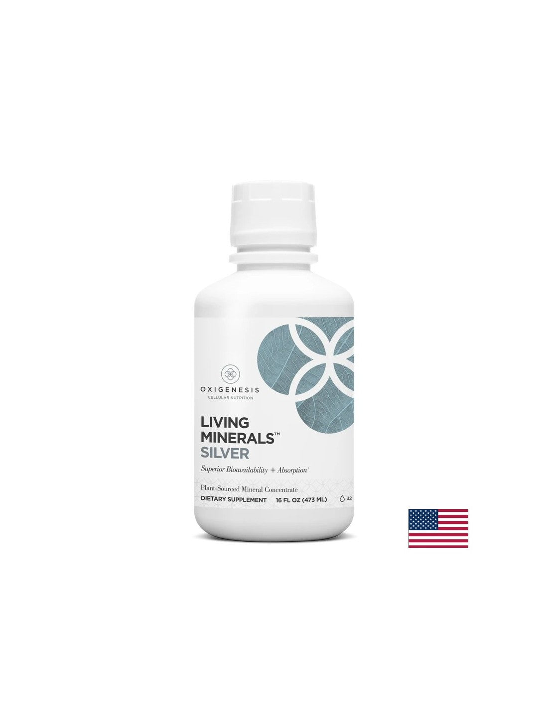 Per irritazioni della pelle - Living Minerals Liquid Silver, 473 ml