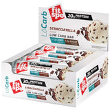 Barrette proteiche a basso contenuto di carboidrati | Stracciatella Keto Friendly - 12 x 60 grammi