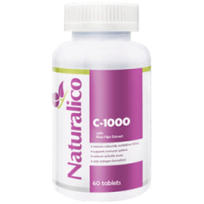 C -1000 With Rose Hips 60 Tablets - Nutra Best Europe