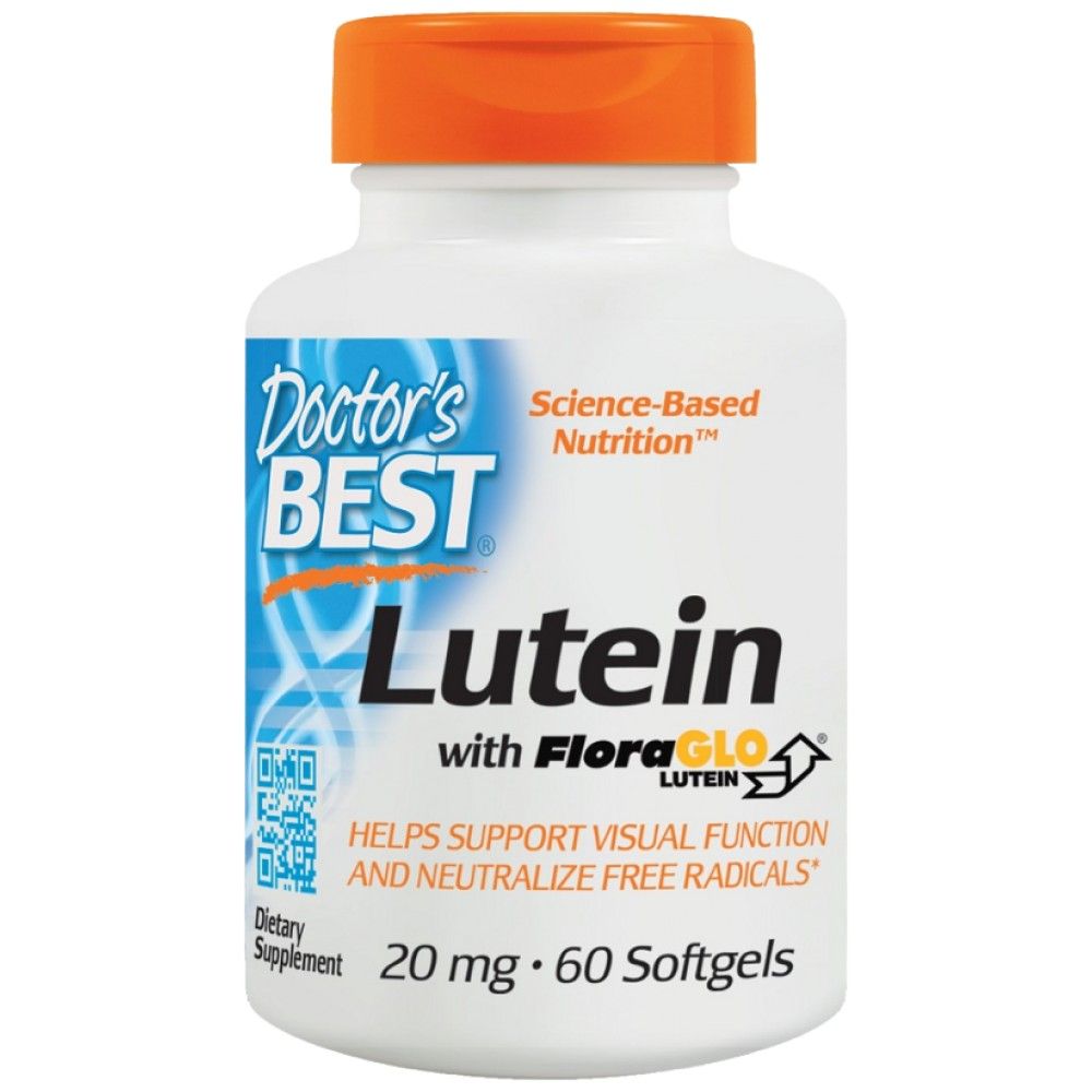 Luteina 20 mg | Con FloraGLO - 60 capsule di gel