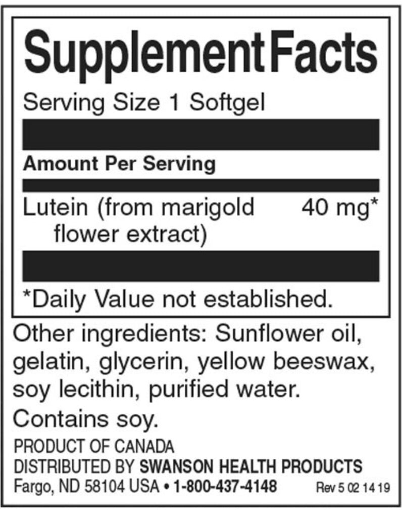 Luteina 40 mg - 60 capsule molli