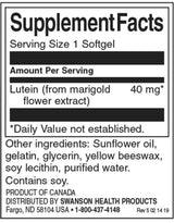 Luteina 40 mg - 60 capsule molli