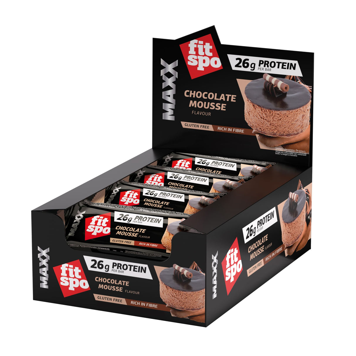 MAXX Barretta Mousse Al Cioccolato – 12 x 75 g