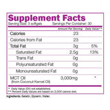 Olio MCT - 90 capsule di gel