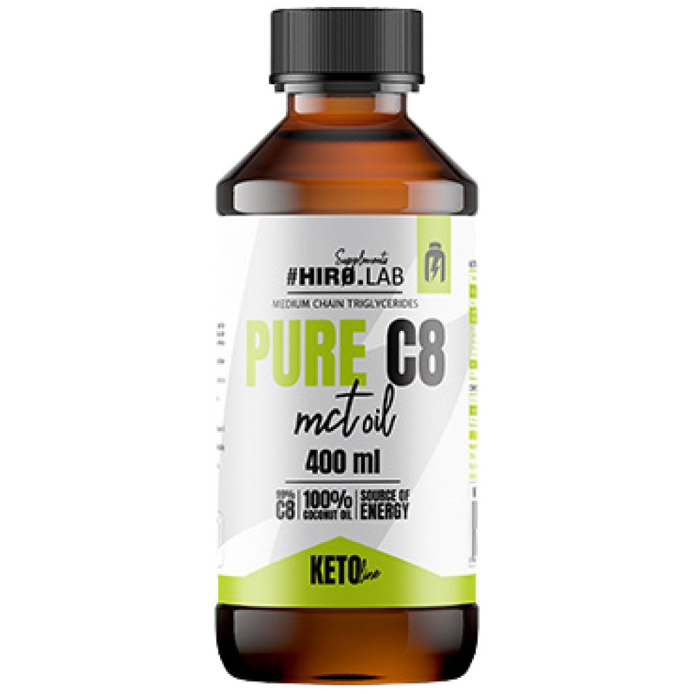 Olio MCT | Pure C8 - Fonte di energia cheto - 400 ml