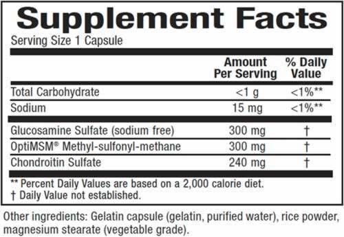 Formula articolare MSM 840 mg - 240 capsule