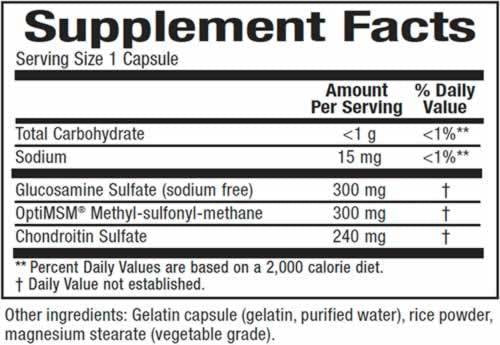 MSM Joint Formula 840mg 90 capsule