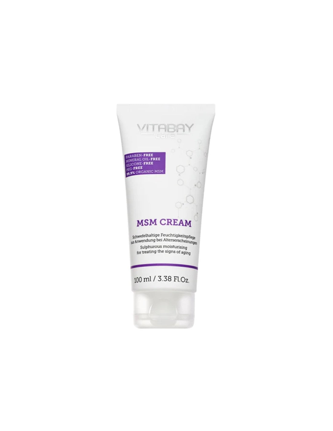 MSM (metil sulfonil metano), crema viso e corpo x 100 ml