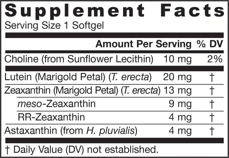 Fattori protettivi della macula - 30 capsule di gel