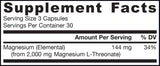 MagMind | Magnesio L-Treonato Magtein® 90 capsule