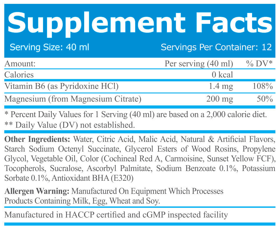 Magne Liquido 480 ml. - 0,480 KG
