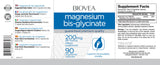 Bisglicinato di magnesio 200 mg/90 capsule
