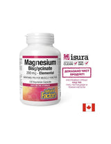 Bisglicinato di magnesio puro/ Magnesio (bisglicinato) 200 mg x 120 capsule <tc>Natural Factors</tc>