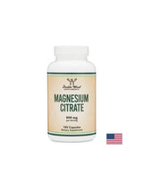 Sistema nervoso e muscoli - Citrato di magnesio Magnesio (citrato), 180 capsule <tc>Double Wood</tc>