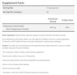 Citrato di magnesio 400 mg - 120 capsule