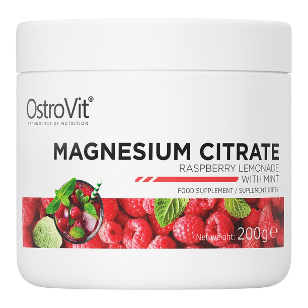 Polvere di citrato di magnesio | Aromatizzato 200 grammi