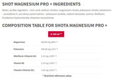 Magnesium Pro+ Endurance | con Potassio & Vitamine B1, B2, B6 - 12 x 100 ml