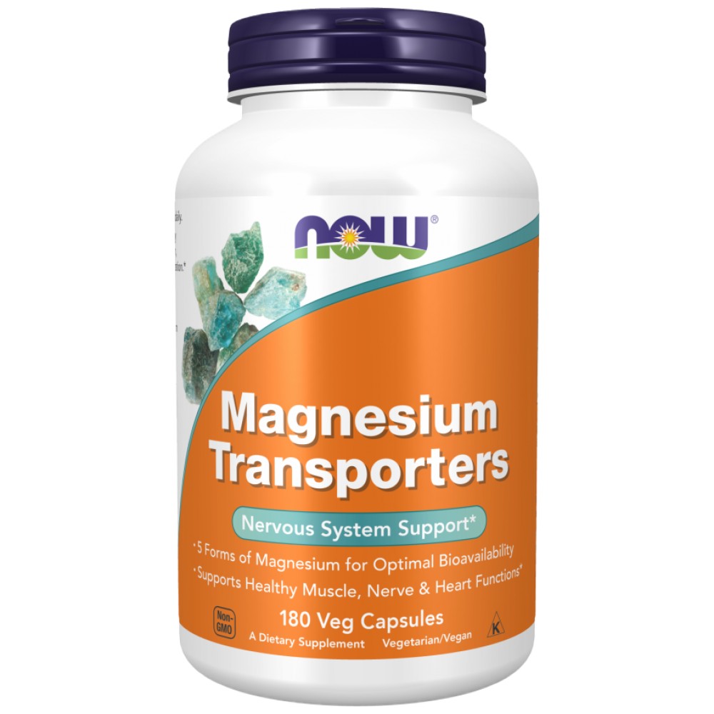 Trasportatori di magnesio | 5 forme di matrice di magnesio - 180 capsule
