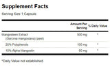 Mangostano Standardizzato 500 mg - 90 capsule