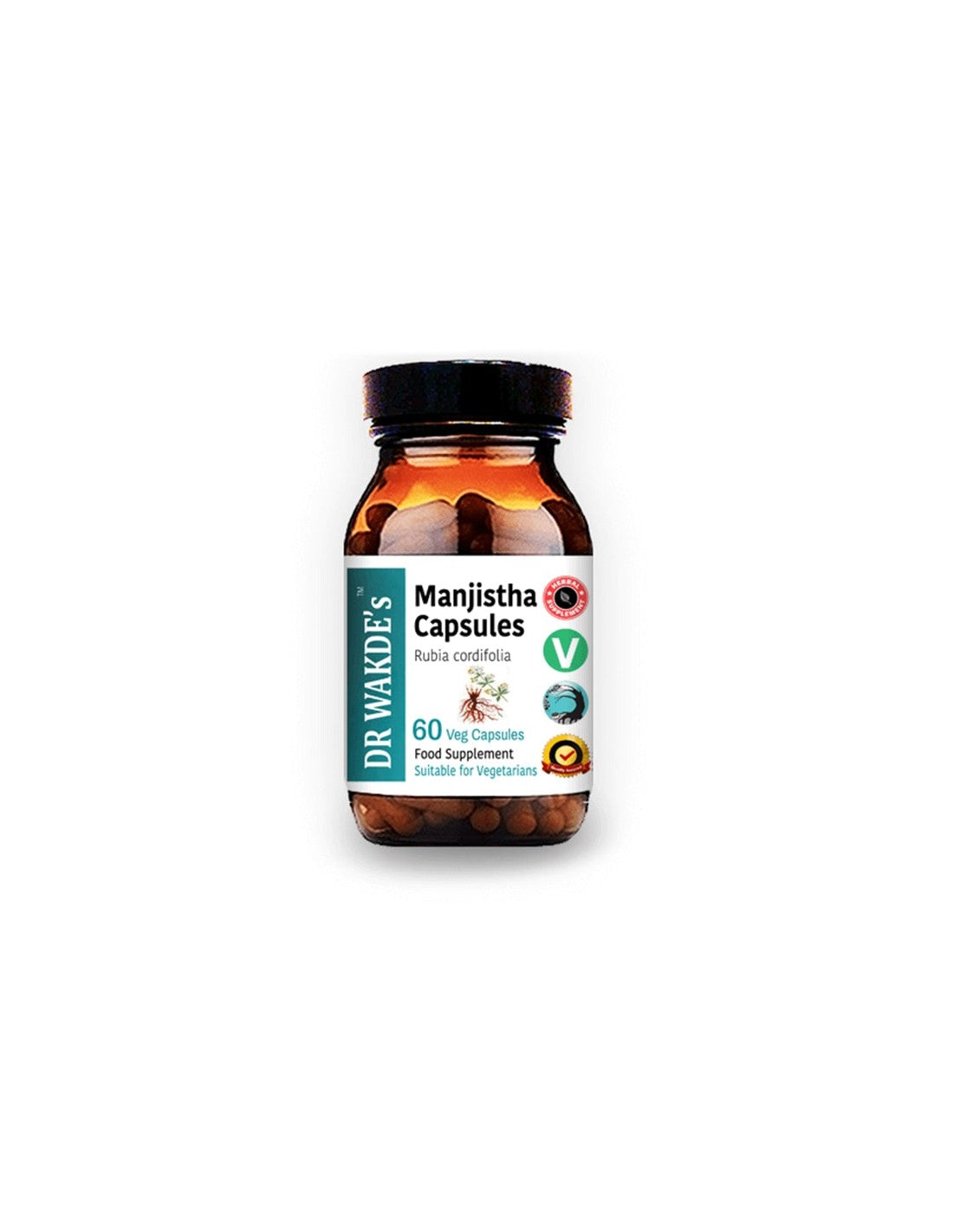 Manjistha/Manjista Ayurveda, 60 capsule DR WAKDE's
