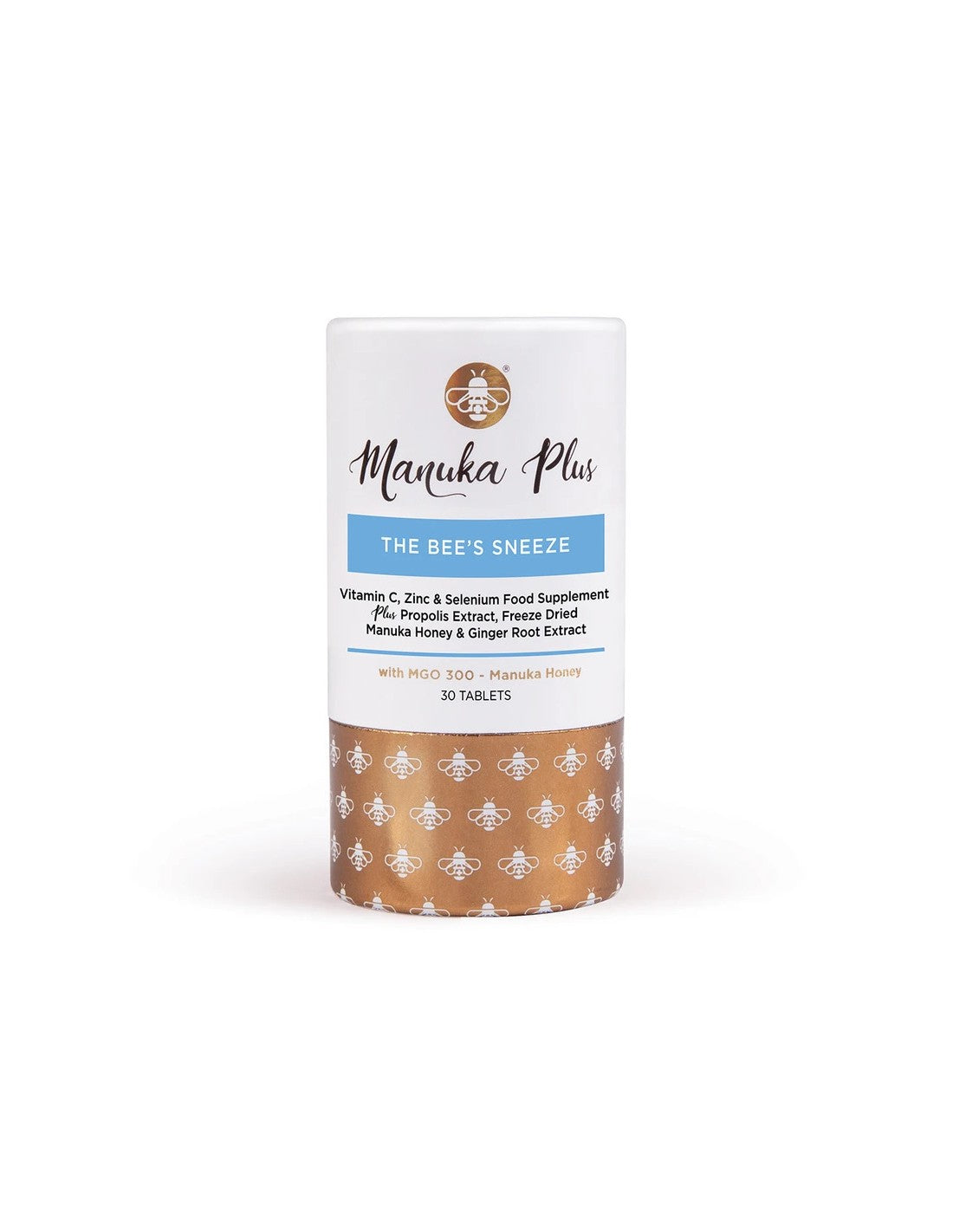 Manuka Plus® Starnuto delle api/ Formula per una forte immunità con miele di Manuka MGO 300 x 30 compresse