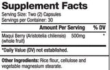 Bacche di Maqui 500 mg/60 Capsule