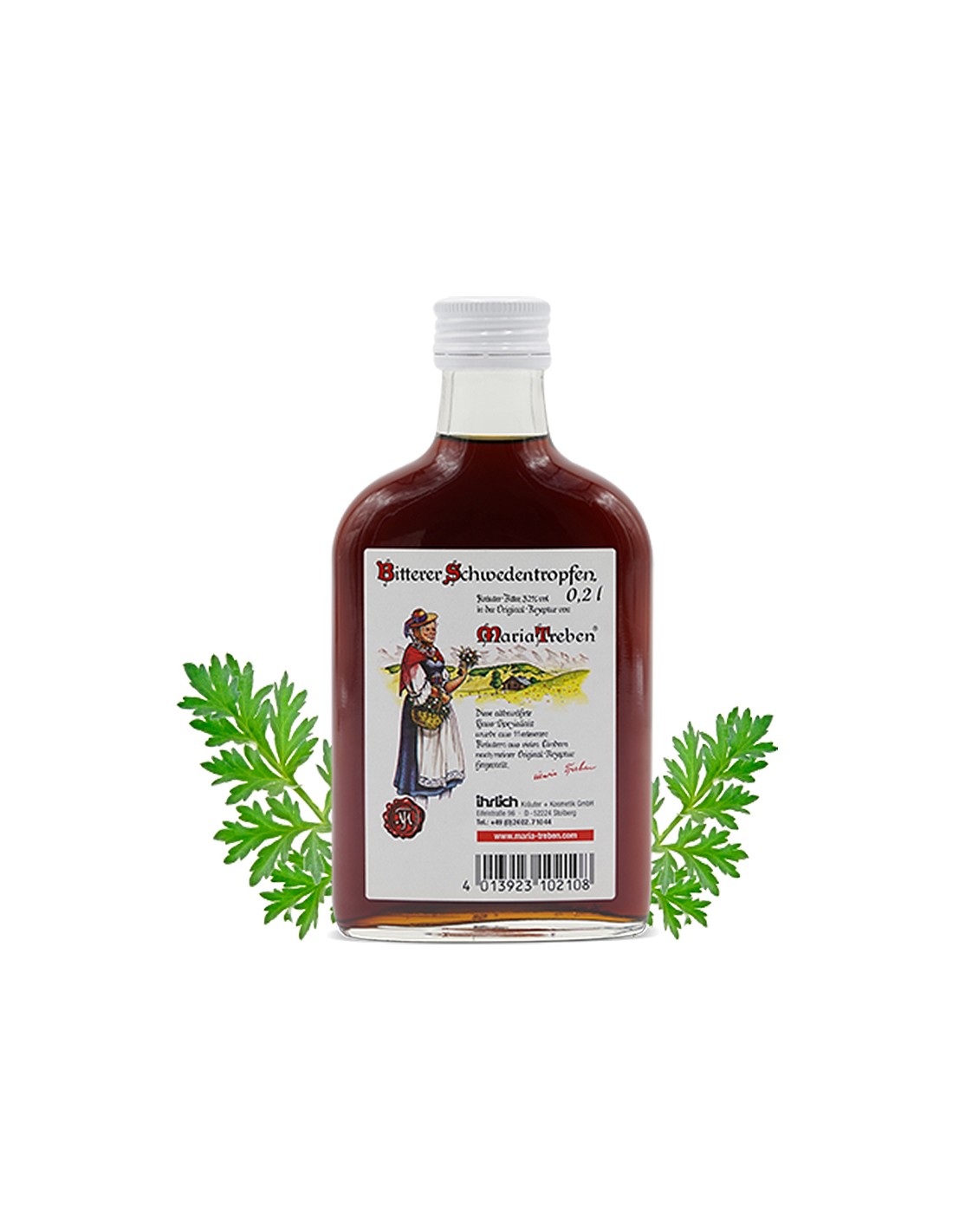 <tc>Maria Treben</tc>® Bitter Svedesi - Salute di stomaco, fegato e cistifellea, 200 ml